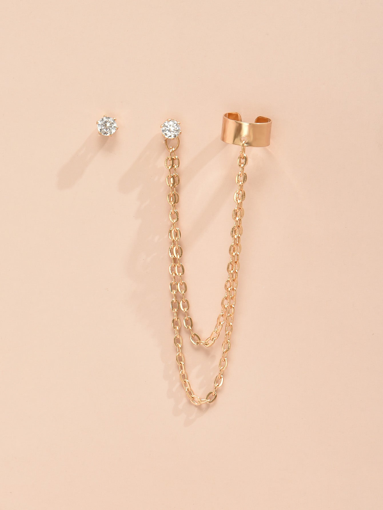 Single clip earring