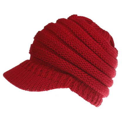 Ponytail Knit Hat