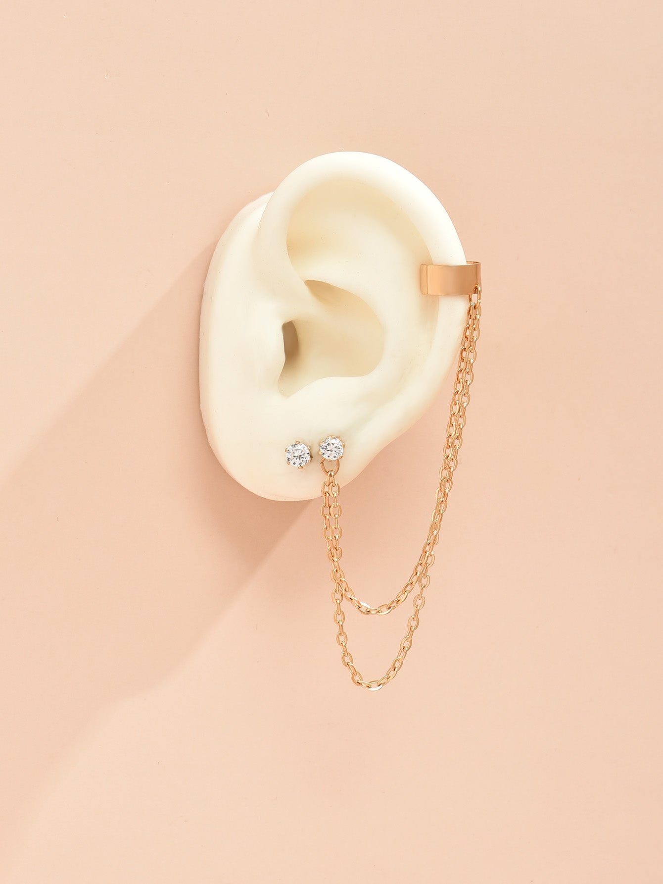 Single clip earring