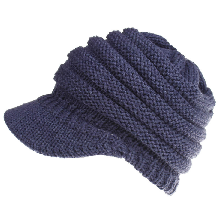 Ponytail Knit Hat