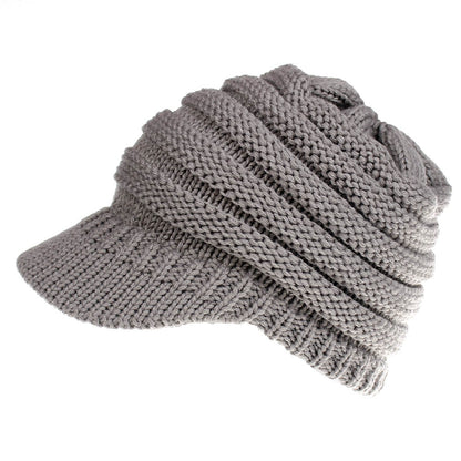 Ponytail Knit Hat