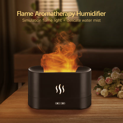 Flame humidifier