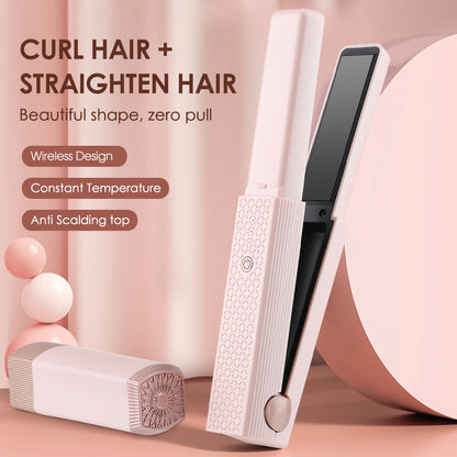 Portable hair straightener