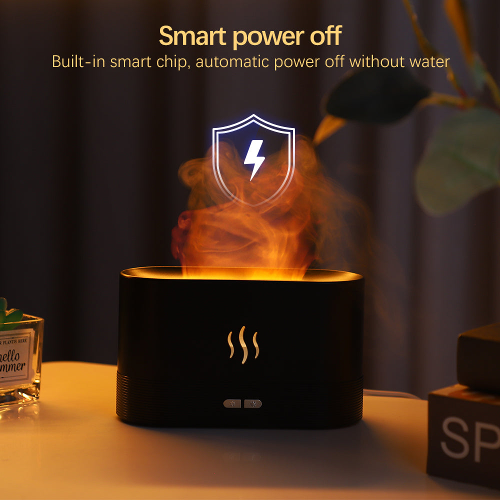 Flame humidifier