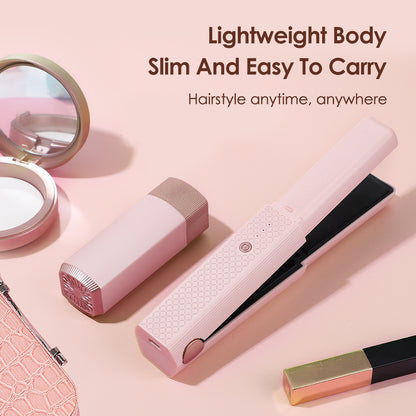 Portable hair straightener