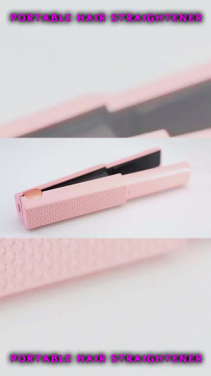 Portable hair straightener