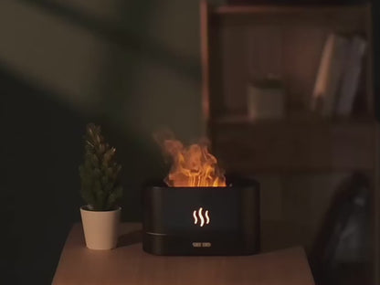 Flame humidifier