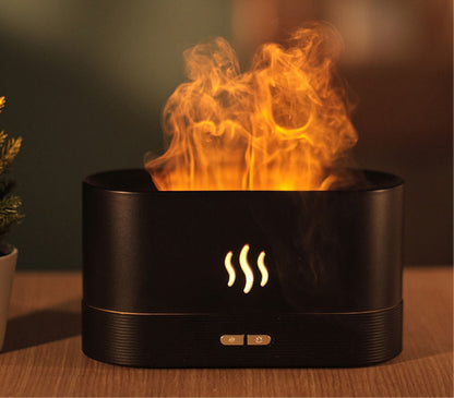 Flame humidifier